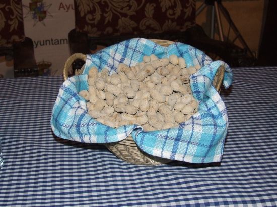 Cacahuetes ofrecidos en "El Puñao". II Jornadas "Torpe, que no me conoces".