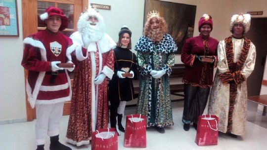Foto de los Reyes en Casa de Cultura