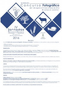 cartel concurso fotografico agricultura